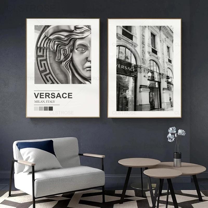 Tableau Marque De Luxe Versace Canvanation