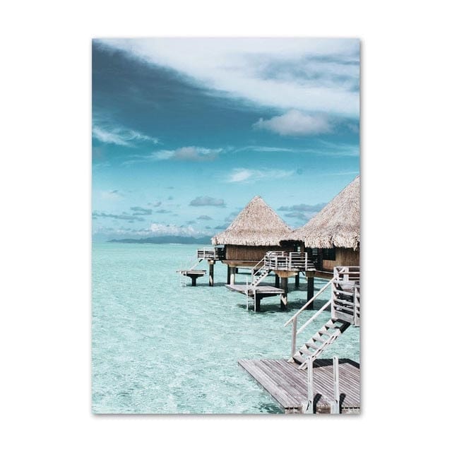 Canvanation 40x50cm / DM104-1 Affiche Paysage Mer et Plage