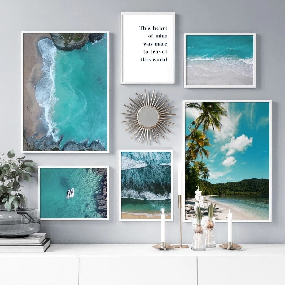 Canvanation Affiche Paysage Mer et Plage