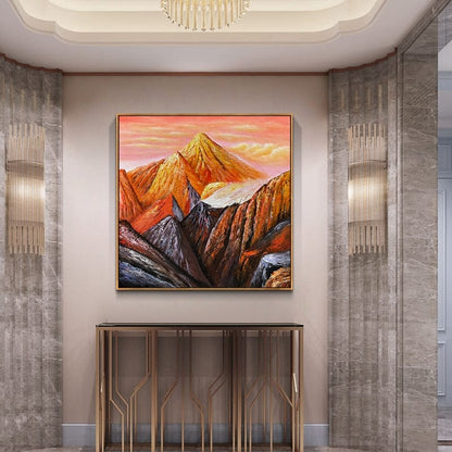 Canvanation Affiche Paysage Montagne