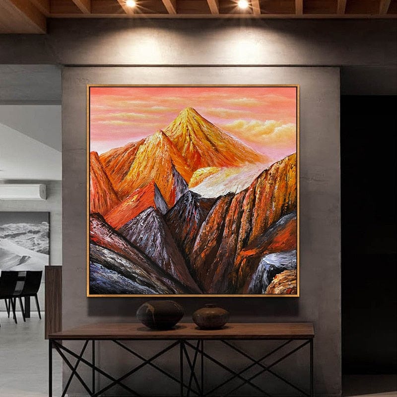 Canvanation Affiche Paysage Montagne